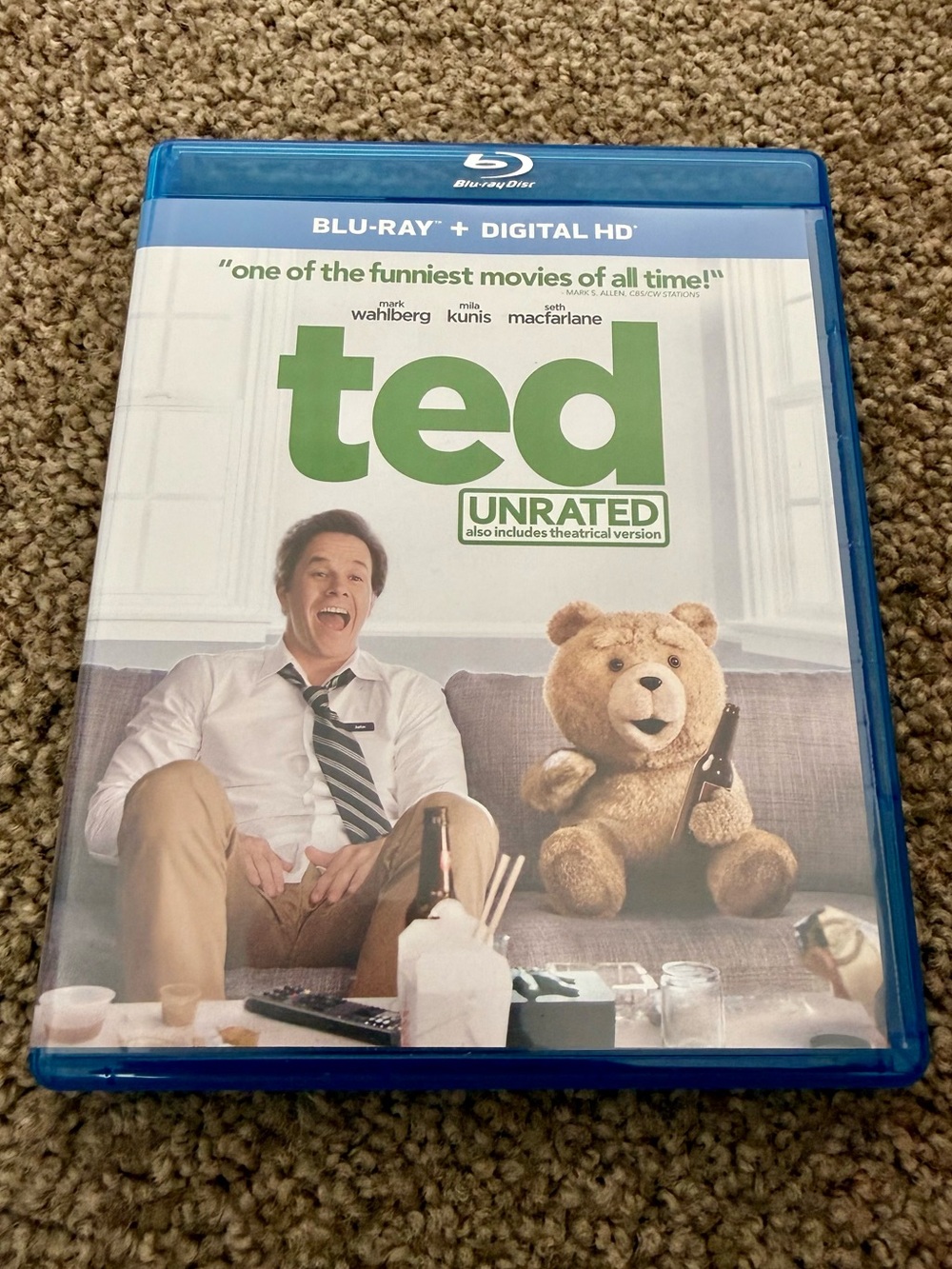 Blu-ray: Ted (Unrated)